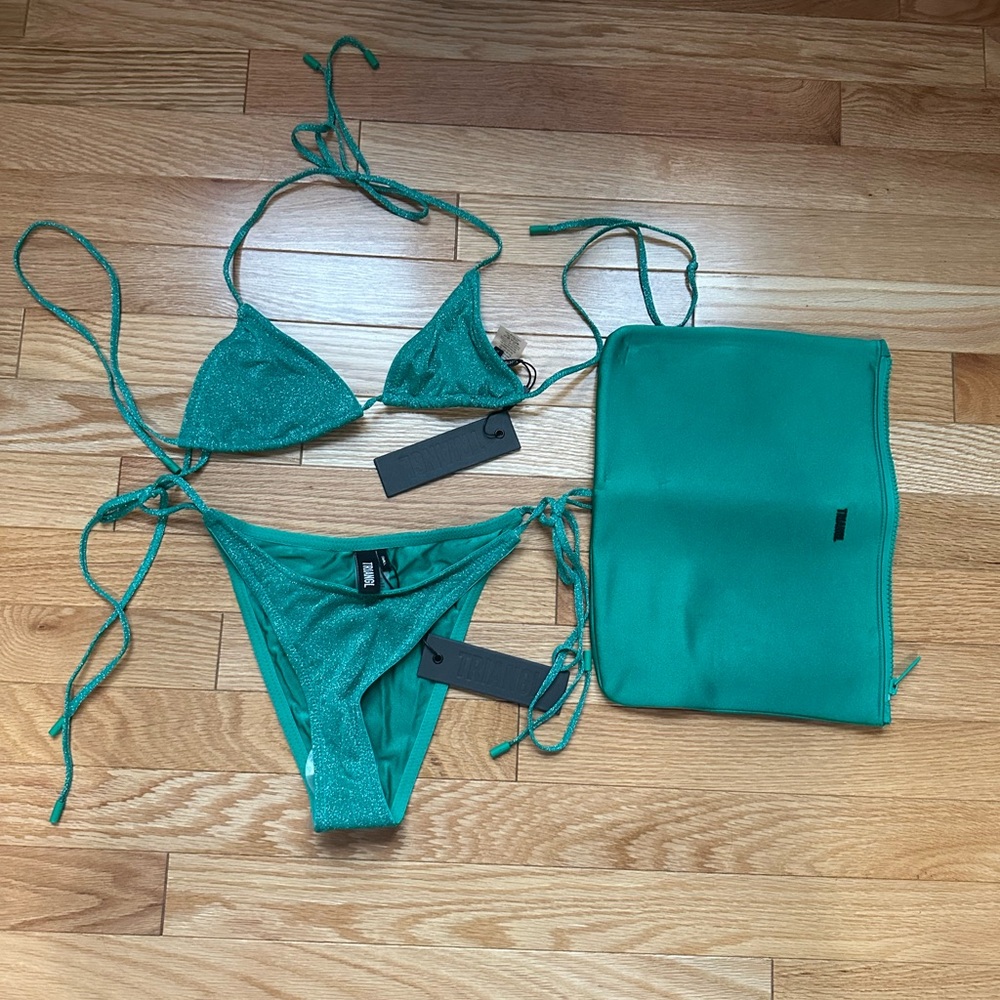 Triangl Swimwear- Vinca Jaded Sparkle